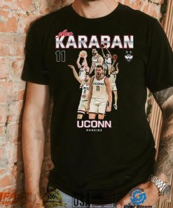 UConn NCAA Men's Basketball Alex Karaban Official 2023 2024 Post Season T Shirt