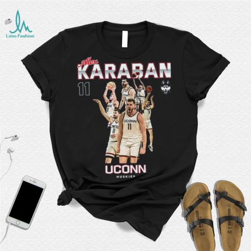 UConn NCAA Men’s Basketball Alex Karaban Official 2023 2024 Post Season T Shirt