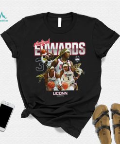 UConn NCAA Women's Basketball Aaliyah Edwards Official 2023 2024 Post Season T Shirt