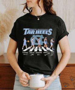 UNC Tar Heels Basketball Abbey Road Cadeau Ryan Ingram Bacot And Davis Signatures Shirt