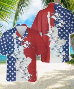 US Air Force Thunderbirds, 4th Of July Hawaiian Shirt Beach Shirt For Men Women