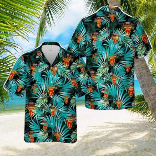US Army 25th Infantry Ranger Long Range Patrol Aloha Hawaiian Shirt US Army Beach Shirt Gift