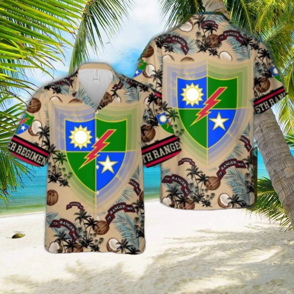 US Army 75th Ranger Regiment Aloha Hawaiian Shirt US Army Beach Shirt Gift US Army 75th Ranger Regiment Aloha Hawaiian Shirt US Army Beach Shirt Gift