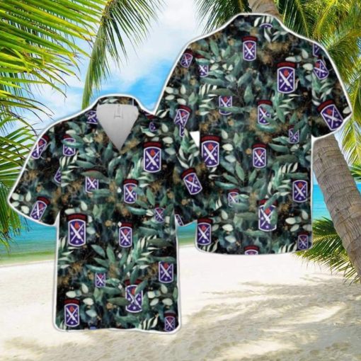 US Army 95th Civil Affairs Brigade Aloha Hawaiian Shirt US Army Beach Shirt Gift