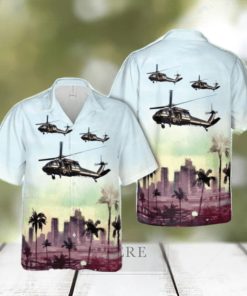 US Customs Service Sikorsky UH 60A Blackhawk 3D Hawaiian Shirt