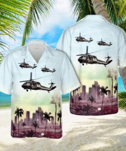 US Customs Service Sikorsky UH 60A Blackhawk 3D Hawaiian Shirt