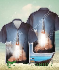 US ICBM SM 65 Atlas Summer Hwaiian Shirt