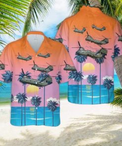 US Marine Corps Boeing Vertol CH 46E Sea Knight BuNo 157683 Of HMX 1 The Nighthawks Hawaiian Shirt Beach Shirt For Men Women