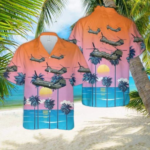 US Marine Corps Boeing Vertol CH 46E Sea Knight BuNo 157683 Of HMX 1 The Nighthawks Hawaiian Shirt Beach Shirt For Men Women