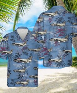 US Navy A7E Corsair II Of Va 22 Tropical 3D Hawaiian Shirt US Navy Summer Gift