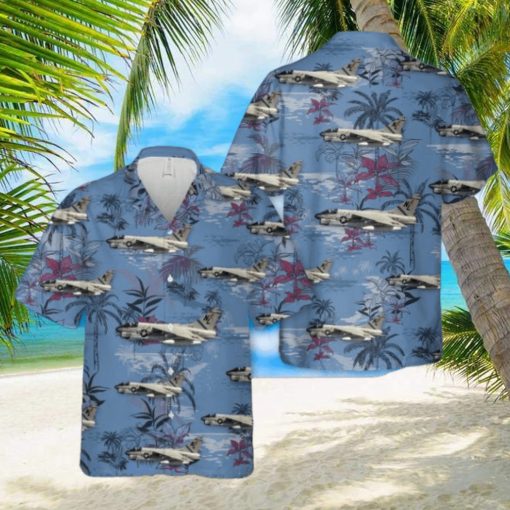 US Navy A7E Corsair II Of Va 22 Tropical 3D Hawaiian Shirt US Navy Summer Gift