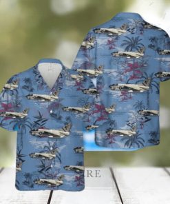 US Navy A7E Corsair II Of Va 22 Tropical 3D Hawaiian Shirt US Navy Summer Gift