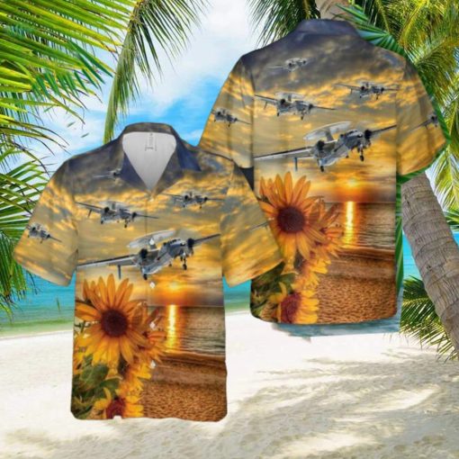 US Navy Airborne Command & Control Squadron 120 (VAW 120) 3D Hawaiian Shirt