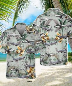 US Navy Boeing E 6 Mercury Pocket Tropical 3D Hawaiian Shirt US Navy Summer Gift