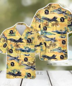 US Navy Boeing EA 18G Growler Of VAQ 141 ‘Shadowhawks’ Hawaiian Shirt US Navy Beach Shirt Gift