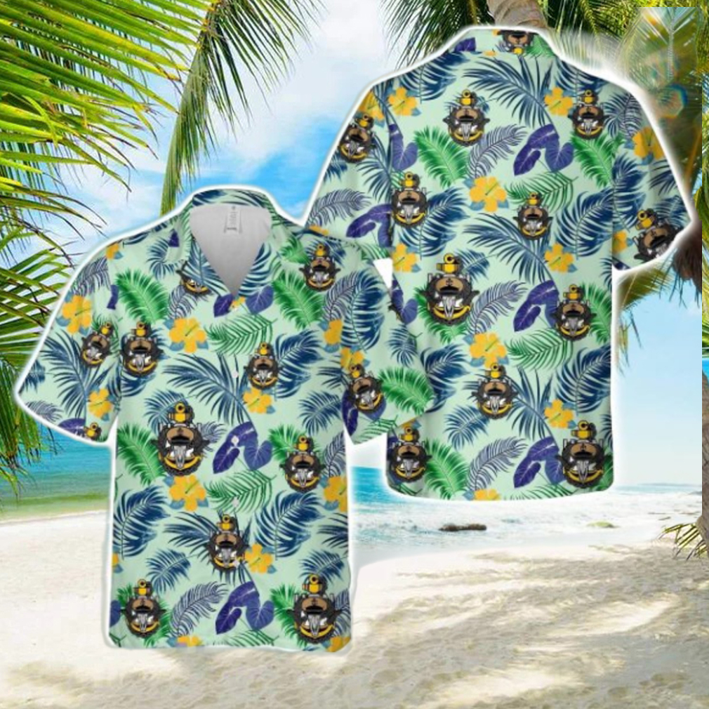 US Navy Chief with Goat Skull anchor Tropical 3D Hawaiian Shirt US Navy Summer Gift US Navy Chief with Goat Skull anchor Tropical 3D Hawaiian Shirt US Navy Summer Gift