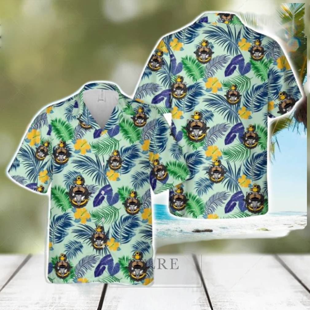 US Navy Chief with Goat Skull anchor Tropical 3D Hawaiian Shirt US Navy Summer Gift US Navy Chief with Goat Skull anchor Tropical 3D Hawaiian Shirt US Navy Summer Gift