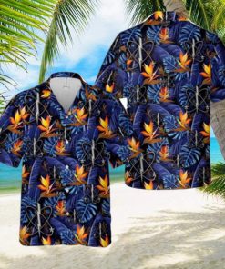 US Navy Electronic Warfare Technician Tropical 3D Hawaiian Shirt US Navy Summer Gift