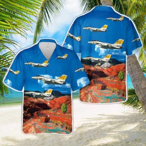 US Navy F 14B Tomcat VF 32 Swordsmen Hawaiian Shirt Gift Holidays