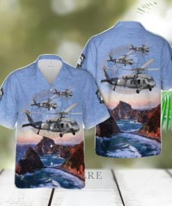 US Navy Helicopter Sea Combat Squadron 23 (HELSEACOMBATRON 23) HSC 23 ‘Wildcards’ Sikorsky MH 60S Knighthawk 3D Hawaiian Shirt