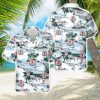 US Navy Submarine Warfare Insignia Hawaiian Shirt US Navy Beach Shirt Gift