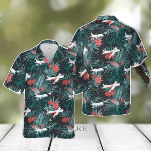 US Navy Lockheed P 3D Orion 150500 Tropical 3D Hawaiian Shirt US Navy Summer Gift