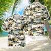 US Navy USS Curtis Wilbur (DDG 54) Arleigh Burke class guided missile destroyer Tropical 3D Hawaiian Shirt US Navy Summer Gift