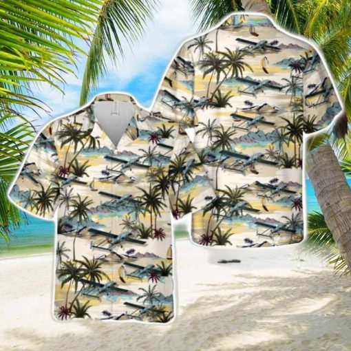 US Navy RQ 2B Pioneer Tropical 3D Hawaiian Shirt US Navy Summer Gift