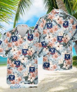 US Navy Red E 4 Aviation Boatswain’s Mate AB Tropical 3D Hawaiian Shirt US Navy Summer Gift