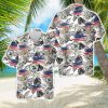 US Navy Bell Boeing CMV 22B Osprey, 4th Of July Tropical 3D Hawaiian Shirt US Navy Summer Gift