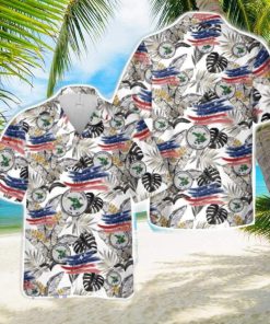 US Navy Seal Delivery Vehicle Team Two (SDVT 2) Tropical 3D Hawaiian Shirt US Navy Summer Gift