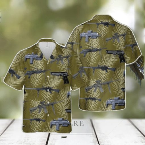 US Navy Small arms Hawaiian Shirt US Navy Beach Shirt Gift