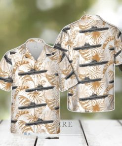 US Navy USS Enterprise (CV 6) Tropical 3D Hawaiian Shirt US Navy Summer Gift