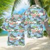 US Navy USS John S. McCain (DDG 56) Arleigh Burke class destroyer Tropical 3D Hawaiian Shirt US Navy Summer Gift