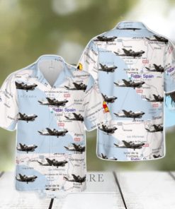 US Navy VQ 2 Squadron EP 3E aircraft Tropical 3D Hawaiian Shirt US Navy Summer Gift