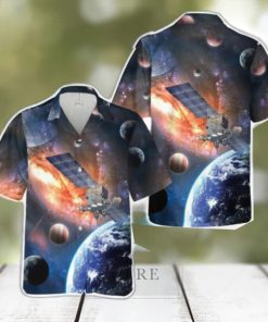 US Space Force Advanced Extremely High Frequency (AEHF) Hawaiian Shirt Beach Shirt For Men Women