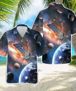 US Space Force Advanced Extremely High Frequency (AEHF) Hawaiian Shirt Beach Shirt For Men Women