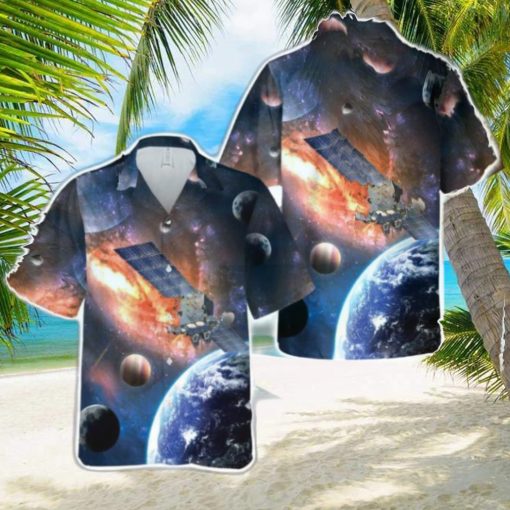 US Space Force Advanced Extremely High Frequency (AEHF) Hawaiian Shirt Beach Shirt For Men Women