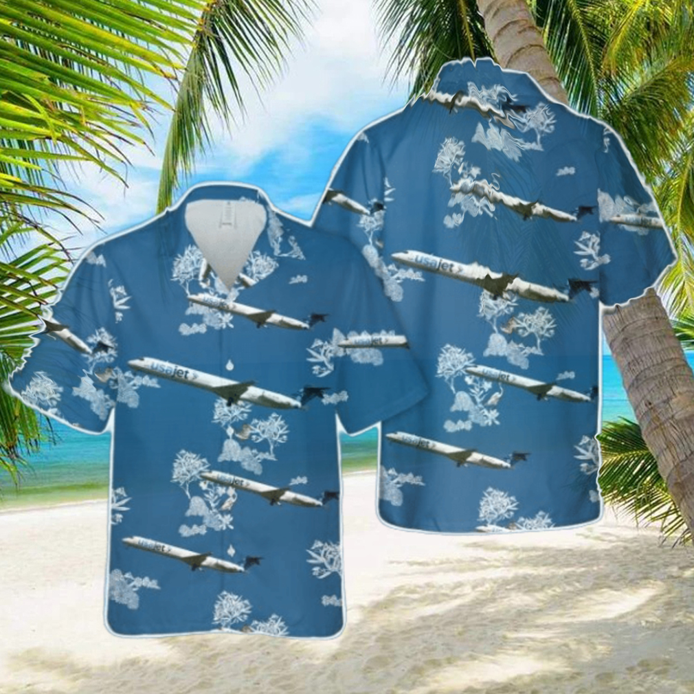 USA Jet Airlines McDonnell Douglas MD 88 Hawaiian Shirt Beach Shirt For Men Women USA Jet Airlines McDonnell Douglas MD 88 Hawaiian Shirt Beach Shirt For Men Women