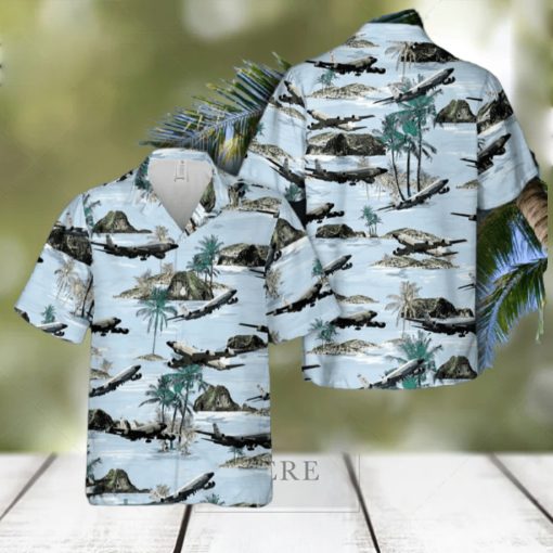 USAF RC 135 Rivet Joint Recon Airplane Hawaiian Shirt For Men And Women