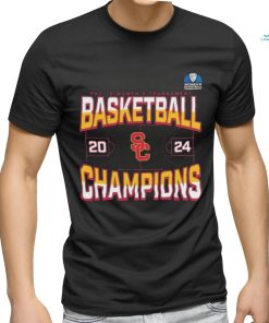 USC Trojans 2024 Pac 12 Women’s Basketball Conference Tournament Champions Three Pointer T Shirt