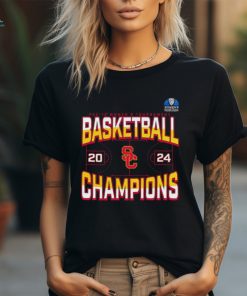 USC Trojans PAC 12 women’s tournament basketball champions 2024 shirt