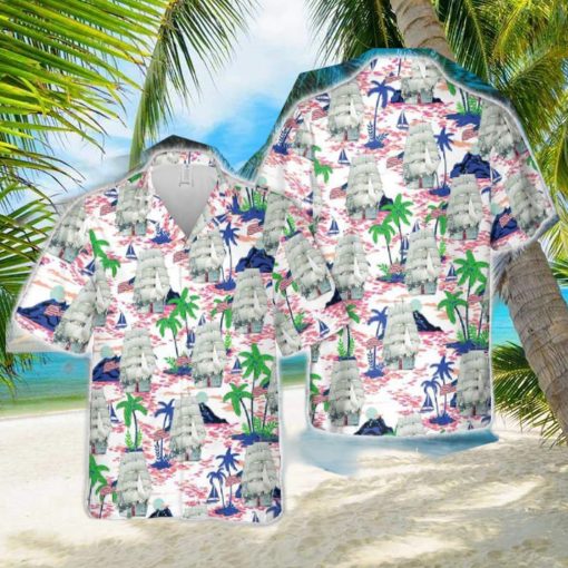 USCGC Eagle (WIX 327) Hawaiian Shirt Aloha Summer