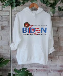USMC their blood Biden is on your hands shirt
