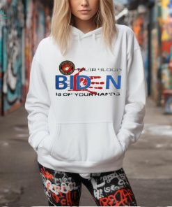 USMC their blood Biden is on your hands shirt