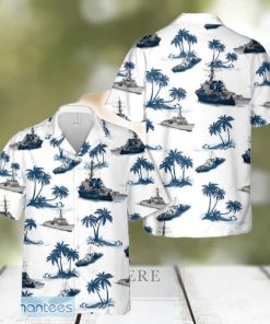 USS Arleigh Burke class Destroyer Ship Hawaiian Shirt Gift Holidays