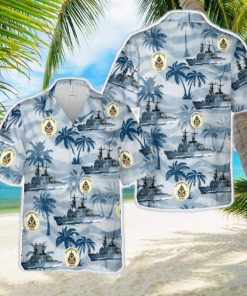 USS Harry W Hill DD 986 Hawaiian Shirt For Men And Women