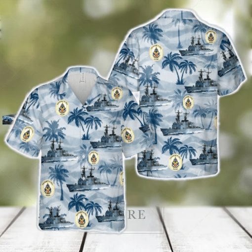 USS Harry W Hill DD 986 Hawaiian Shirt For Men And Women