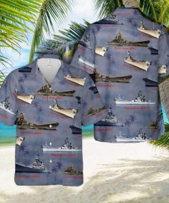 USS Iowa (BB 61) Hawaiian Shirt Gift For Fans