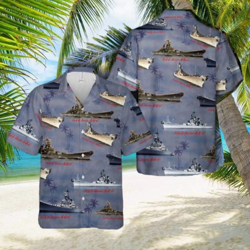 USS Iowa (BB 61) Hawaiian Shirt Gift For Fans